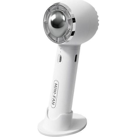 Ventilateur portable rechargeable 2024, mini ventilateur avec support, ventilateur pour cils, idéal pour enfants, filles, femmes et hommes, à la maison, au bureau, en voyage ou en extérieur. (1/3)