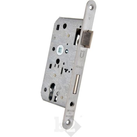 Einsteckschloss Fallenriegelschloss PZW 55/72/24/O 165x85x15,5 mm DIN-R Niro (1/2)