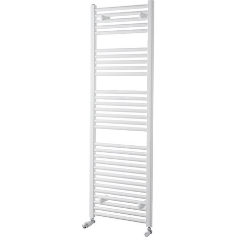 Heatwave Tempo White Ladder Towel Rail 1500mm (H) x 400mm (W) (1/3)