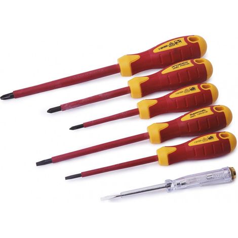 JUEGO DE PUNTAS TORX AISLADAS KENDO 6 piezas