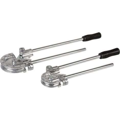 Perel – Cintreuse manuelle pour tubes en cuivre doux Ø 12-16 mm – Jeu de 2 pinces – Précision de cintrage 0° à 180° – Aluminium et acier traité (1/7)