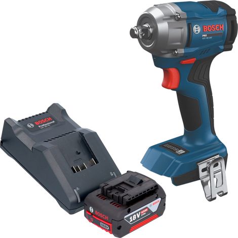 Visseuse à chocs sans fil Bosch GDS 18V-350 Professional 18 V, 350 Nm, 1/2", sans balais + 1 batterie 4,0 Ah + chargeur (1/5)