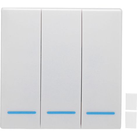 Interrupteur Intelligent sans Fil pour Éclairage, Compatible Tuya ZigBee, Télécommande et Installation Facile (1/5)