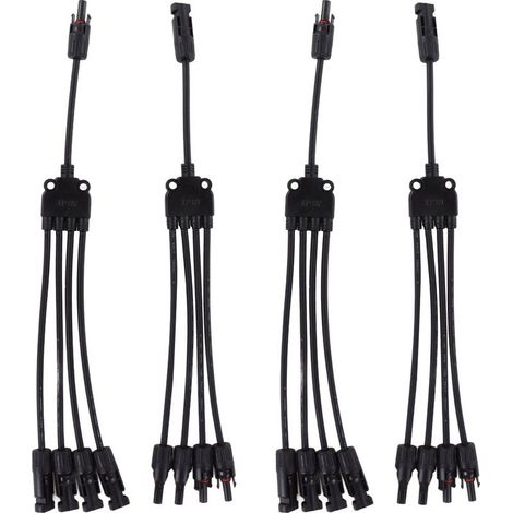 Sätze Photovoltaik-Solarkabel, Y-Verzweigung, Parallelkabel, PV-Adapter, IP67 1000VDC Stecker/Buchse LTY4 (1/5)