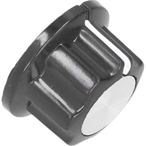 50 boutons de potentiomètre à vis latérale, capuchons de rechange en plastique technique de 20 mm (1/5)