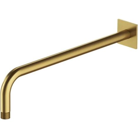 OMNIRES - Brazo de ducha, 40 cm, oro cepillado RA01C-KGLB (1/2)