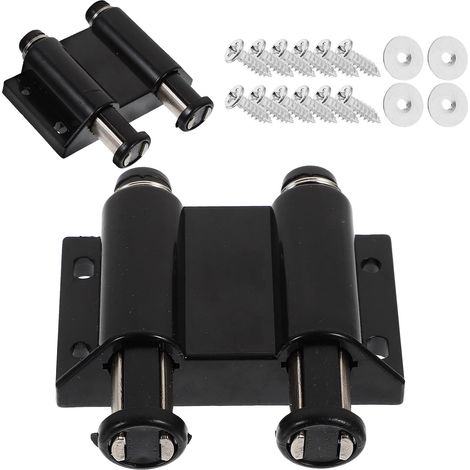 Lot de 2 fermetures magnétiques pour portes placard, en ABS (1/5)