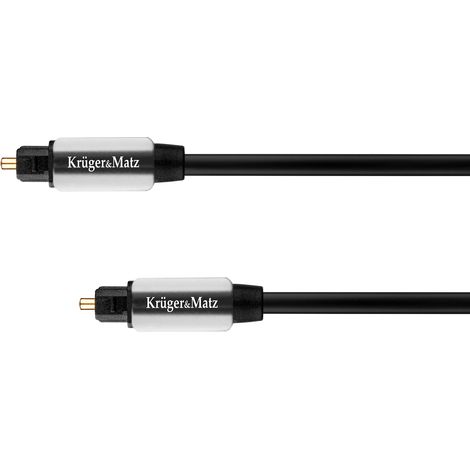 Câble optique Toslink-toslink 0,5m Kruger & Matz (1/2)