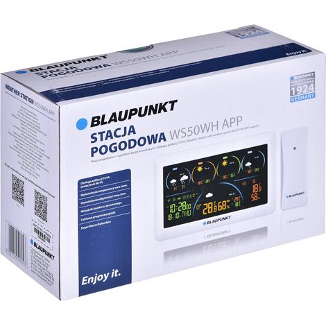 Wetterstation Blaupunkt WS50WH APP externer Sensor WLAN (1/5)