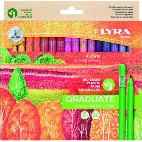 ROTUL.FIBRA LYRA GRADUATE ART TIP E/36