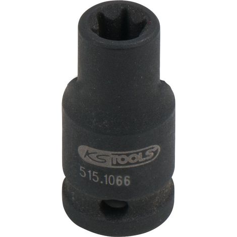 1/4" Douilles à chocs Torx E, courtes , E6 (1/2)