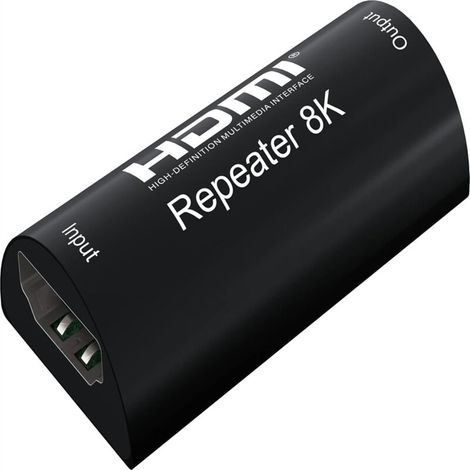 Black HDMI Amplifier Repeater