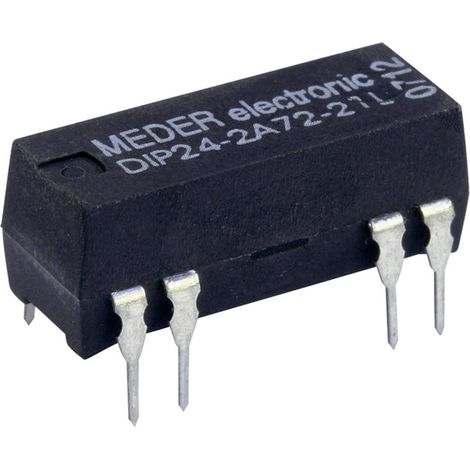 StandexMeder Electronics DIP05-2A72-21L Reed-Relais 2 Schließer 5 V/DC 0.5 A 10 W DIP-8