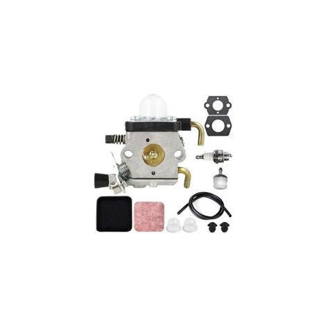 Carburateur Carb pour STIHL HS75, HS80, HS85, pour ZAMA C1Q-S42C C1QS42C Taille-haie Débroussailleuse Moteurs Carb remplace 42261200604, avec Filtre à air, Filtre à Carburant