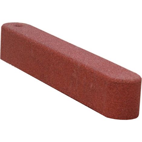 Borde de caucho para arenero - 100x15x15 cm - Rojo - Tira de borde (1/4)