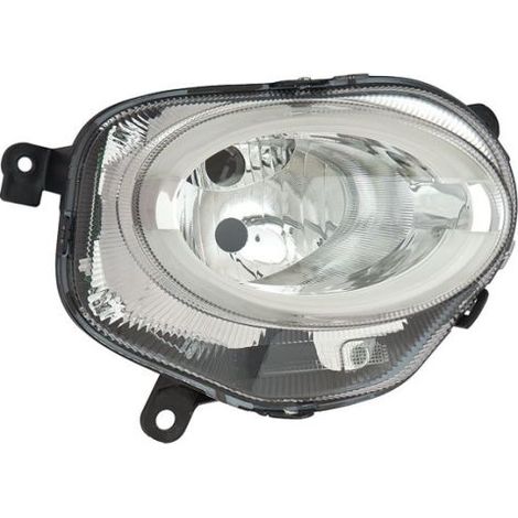 Phare avant droit inférieur H7 feu de jour diurne Led Fiat 500 phase 2 depuis 2015