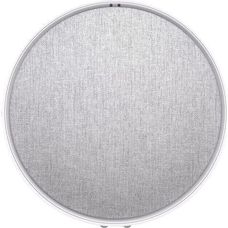 Haut-Parleur Intelligent Multiroom Home 100W - Enceinte Bluetooth 5.0 Compatible avec et Airplay2, Son Puissant et de Haute Qualité, Support Mural ou de Sol, Blanc (1/5)