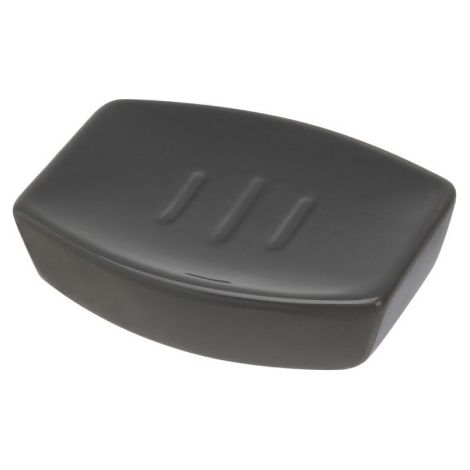 Porta sapone in ceramica grigio Linea Parigi Feridras