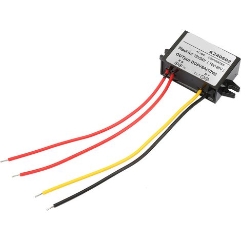 Module d'alimentation CA/CC convertisseur abaisseur 12 V/24 V CA vers 5 V CC (1/5)