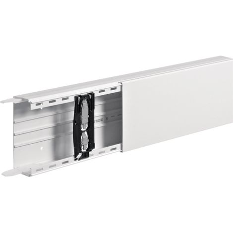 Goulotte de distribution PVC 60x150 mm - Longueur 200 cm (RAL 9016) LF6015009016 Hager