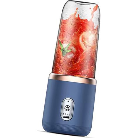 Petit Extracteur de Jus Multifonction Portable Rechargeable Mixeur pour Étudiant Maison (1/5)