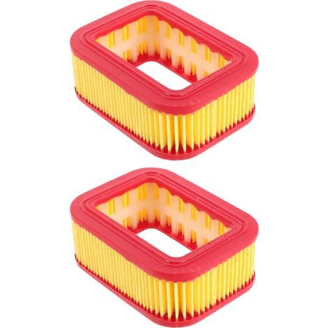 2 Stück Luftfilter für Benzinrasenmäher und Rasentrimmer (1/5)