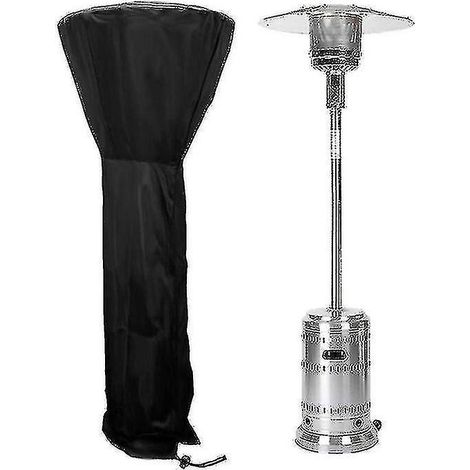 Housse de protection imperméable et anti-poussière pour chauffage de terrasse à gaz extérieur (226 x 85 x 48 cm) (1/5)