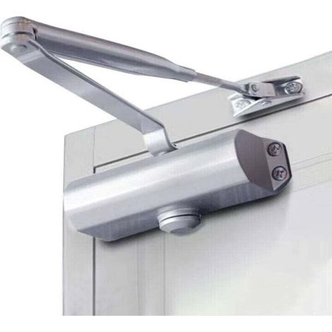 Ferme-portes Automatique Réglable Contrôle Jusqu'à 45-85kg (1pcs), XU, Ferme-Porte Automatique Hydraulique avec A Bras Compas Rotatif Ideal pour Maison Magasin Bureau - KZQ (1/4)
