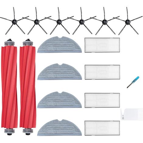 Kit de accesorios de 18 piezas para Roborock S7/S7 Plus/S7 MaxV/S7 MaxV Ultra