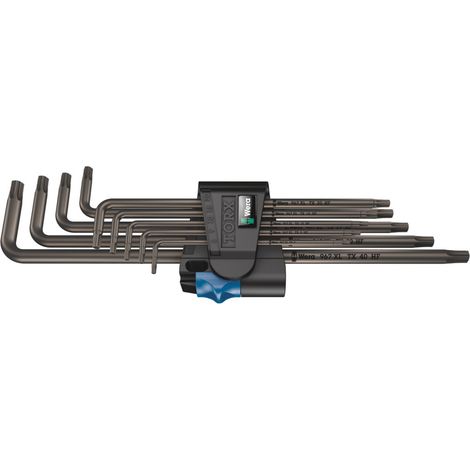 WERA Winkelschraubendreher-Set 9tlg. lang HF