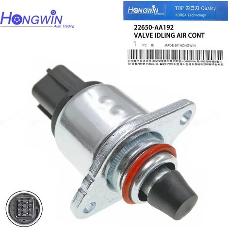 Convient pour la vanne de régulation d'air de ralenti Subaru IAC 22650 AA192 (1/5)