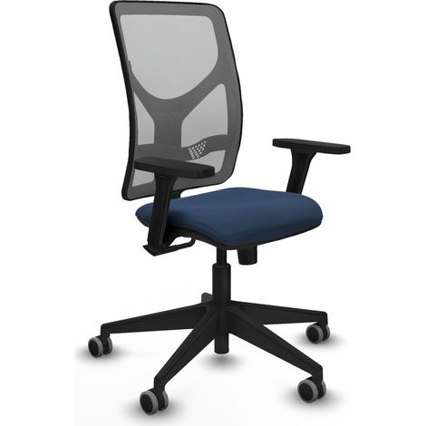 Bürostuhl piqueras y crespo Motilla marineblau Kunstleder (1/2)