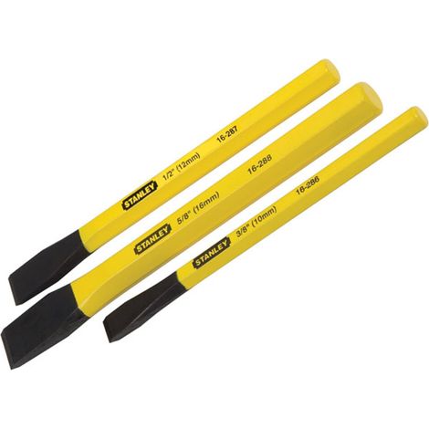 Stanley Tools Cold Chisel Kit 3 Piece