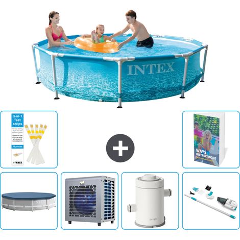 Intex Piscina con struttura Rotonda - 305x76 cm - 7-pezzi S25 (1/5)