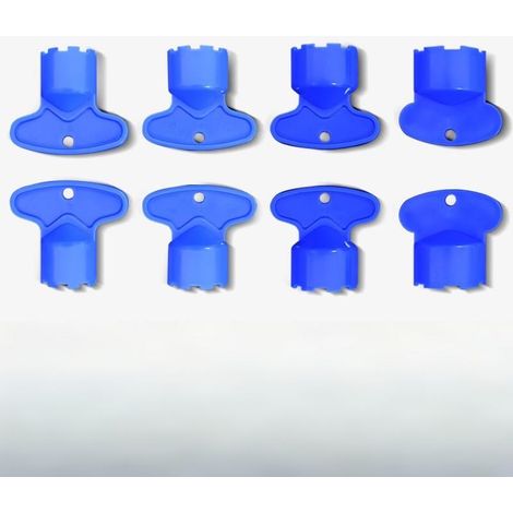 8 Pièces Outils de Clé Aérateurs de Robinet Cache Clés Cache-M16.5 /M18.5/M21.5/M24 (1/5)