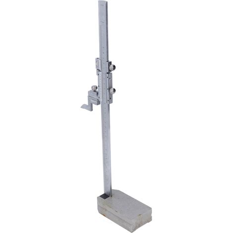 Höhenmessgerät aus Edelstahl, Genauigkeit 0,02 mm, Messbereich 300 mm für industrielle Messungen (1/5)