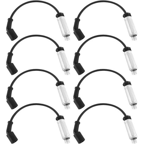 Kit de réparation de faisceau de câbles de bougies d'allumage 9748UU 19297035, kit de câbles de bougies d'allumage compatible avec 748UU 19351570 (1/5)
