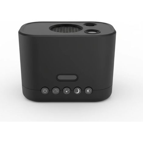 Lampe projecteur lune galaxie, veilleuse LED alimentée par USB avec projection d'ondes d'eau multicolores, télécommande, pour une ambiance de chambre (1/3)