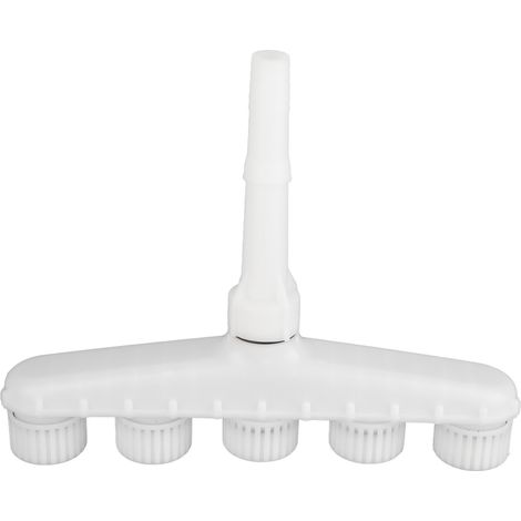 Tête d'arrosage multifonction en plastique à cinq trous pour jardin, extérieur et agriculture. (1/5)