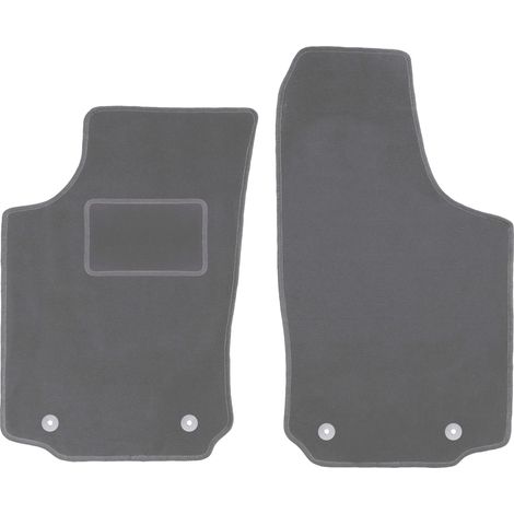 Alfombrillas delanteras para Opel Corsa C hatchback (2000-2006) grafito (1/5)