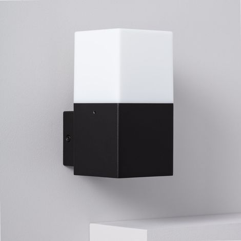 Applique Murale Extérieure Aluminium Domus Noire (1/5)