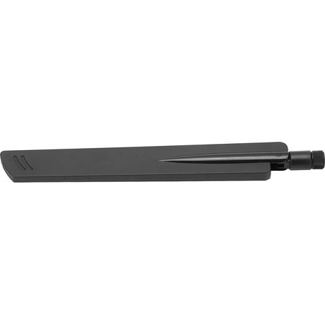 Antenne omnidirectionnelle à gain élevé 8 dBi pour routeur JB-4G-015, compatible 3G et GSM, avec connecteur SMA interne (noire). (1/5)