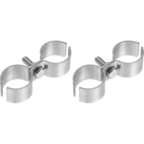 2Pcs Attaches De Grillage À Chaînes 1-1/4" En Acier Inoxydable (1/5)