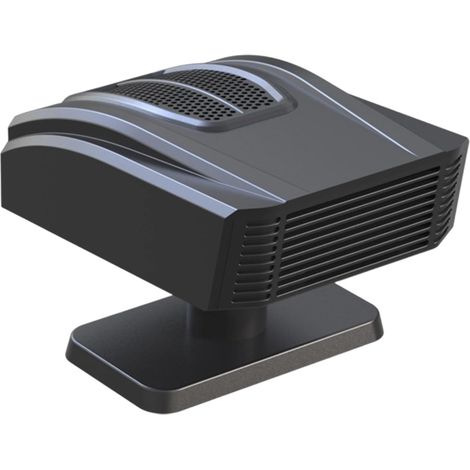 Chauffage de voiture pour véhicule Ventilateur de dégivrage de voiture 150 W Ventilateur chauffant pour dégivreur de pare-brise pour camion, camping-car, tente, bureau, camping, salle de bain (1/5)