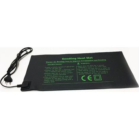 Tapis Chauffant pour Plantes Imperméable Serre de Germination Accélère la Germination des Graines, Coussin de Chauffrage pour Reptile et Amphibien -Fontainebleau (1/5)