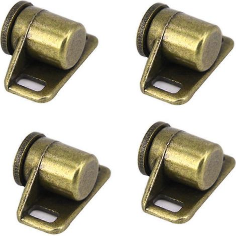 Fermeture magnétique haut de gamme pour armoire, aimant puissant assurant une fermeture sécurisée, trous ovales à vis réglables pour une installation facile, idéale pour la chambre à coucher (1/4)