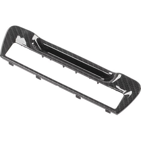 Garniture de porte-gobelet d'accoudoir arrière style fibre de carbone 4G8863289A Accessoires intérieurs de voiture Remplacement pour A6 A7 2011‑2016 (1/5)