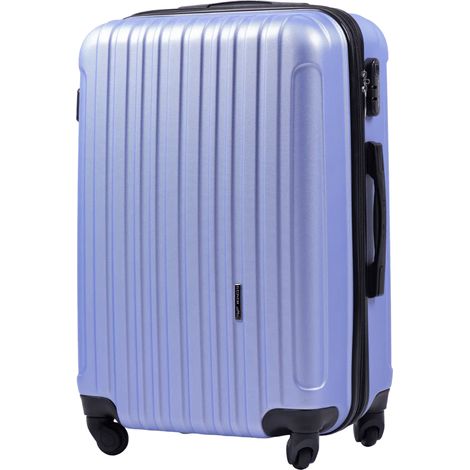 Maleta de viaje mediana Wings Flamingo de 61 cm (24") color morado claro.