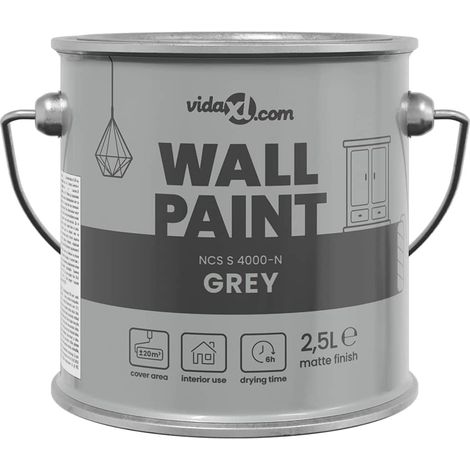 Peinture murale Gris 16,5 x 16,5 x 15,9 cm Impression murale CFW549730 (1/5)