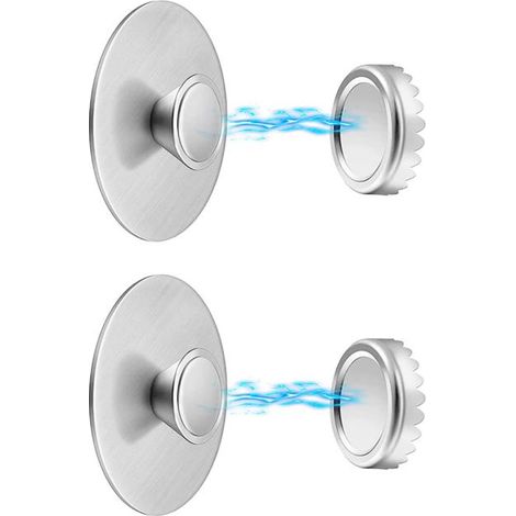 Porte-savon magnétique mural en acier inoxydable – Économise de l'espace – Dimensions compactes – Pour cuisine et salle de bain (1/5)